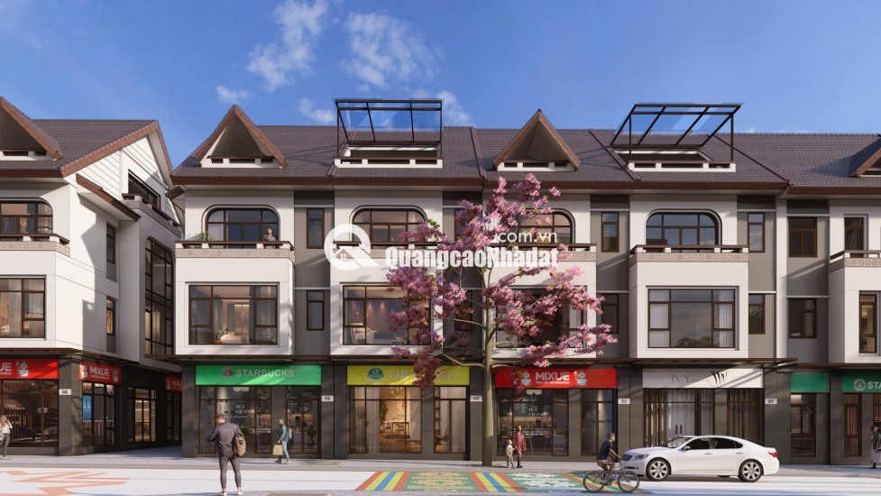 Shophouse Ecopalace BMT trung tâm dự án, view công viên, gần biệt thự, kinh doanh tốt
